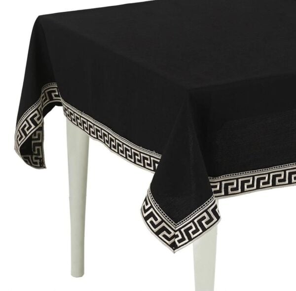 Nazik Home Mariva Masa Örtüsü Siyah 160X260