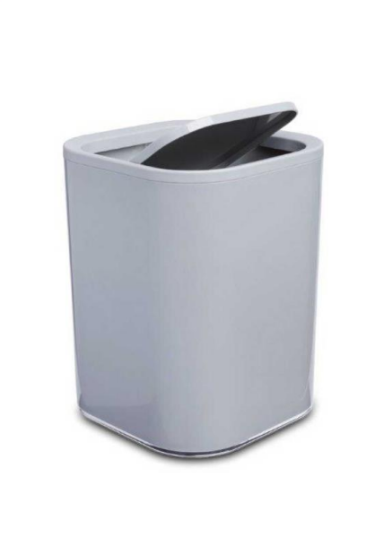 Primanova Klar Çöp Kovası Gri