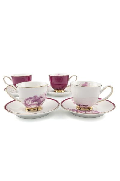 Mikasa Moor Pinky 4'lü Kahve Fincanı Seti