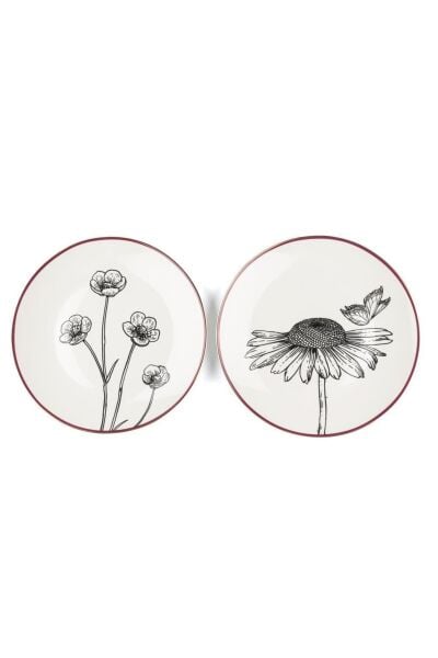 Mikasa Moor Pinky 4'lü Pasta Tabağı 20 cm