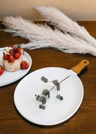 The Mia Woody Porselen Servis 40x26 cm