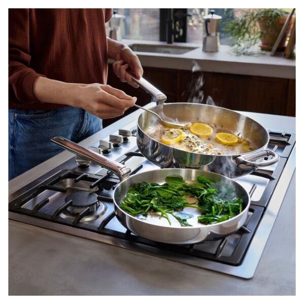Joseph Joseph Space 3 Ply Paslanmaz Çelik 12 Parça Tencere Tava Seti