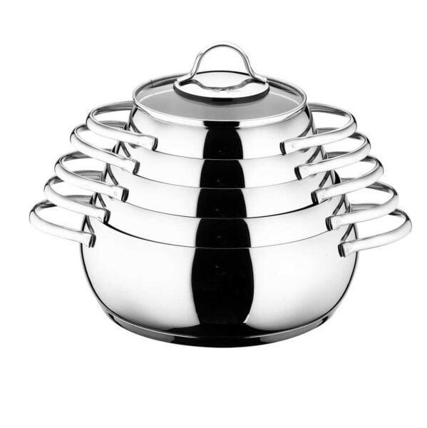 Aryıldız Olimpos Cam Tencere Seti