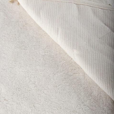 Nazik Home Floransa Dantelli İkili Banyo Paspas Seti Krem 60X100