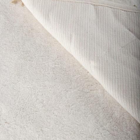 Nazik Home Floransa Dantelli İkili Banyo Paspas Seti Krem 60X100