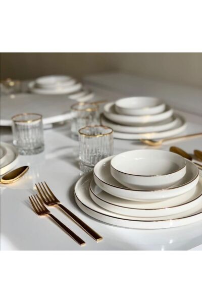 Mikasa Moor Gold Modern 24 Parça Yemek Takımı