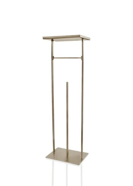 The Mia Tepsili Tuvalet Kağıdı Stand Bej 54x15x12 cm