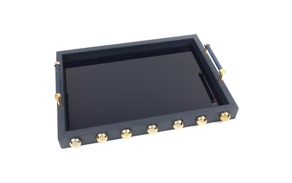Mikasa Moor Mavi Gold Tepsi 46 x 33 x 4 cm
