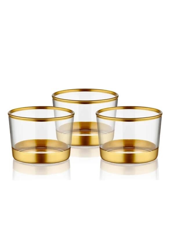 The Mia Glam Kase Gold 3'lü set