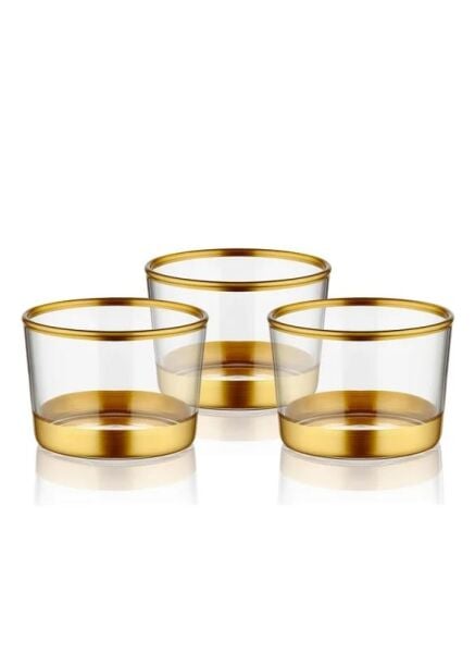 The Mia Glam Kase Gold 3'lü set