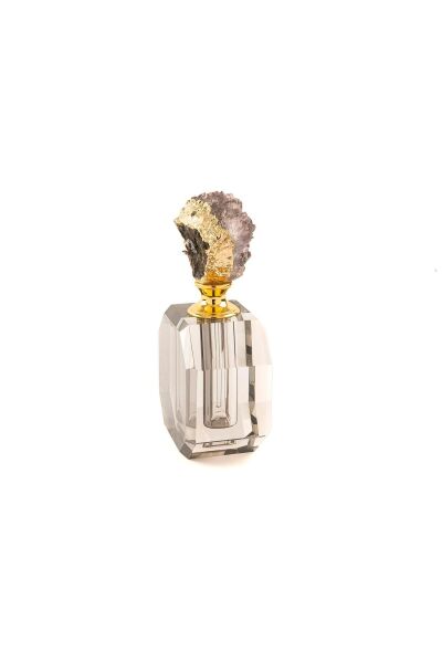 Mikasa Moor Gold Grey Parfüm Şişesi 6 x 13 cm