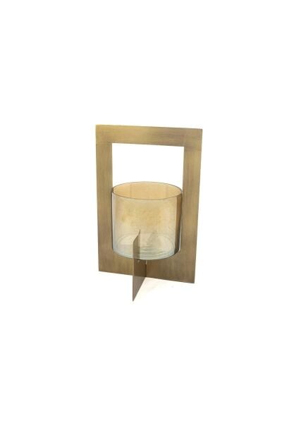 Mikasa Moor Gold Gri Cam Mumluk 21x21x32cm