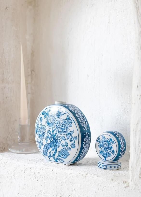 The Mia Dekoratif Kapaklı Küp Yuvarlak 18x6x23 cm