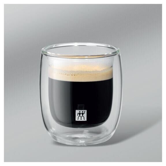 Zwilling 395000750 Çift Camlı 2'li Espresso Bardağı
