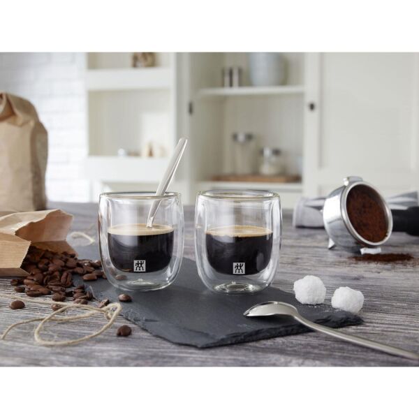 Zwilling 395000750 Çift Camlı 2'li Espresso Bardağı