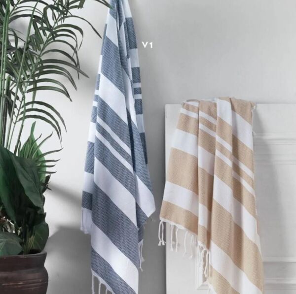 Sarev Marcia Plaj Havlusu Sarı 80X160