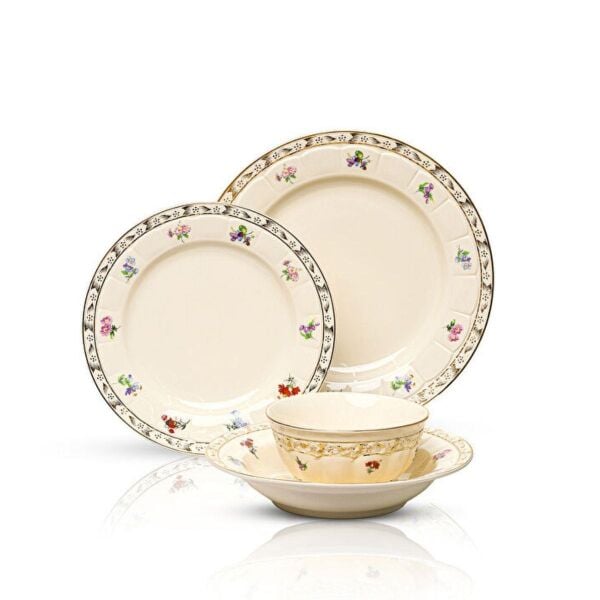 Wanelli FX1096 Helena 60 Parça Yemek Takımı