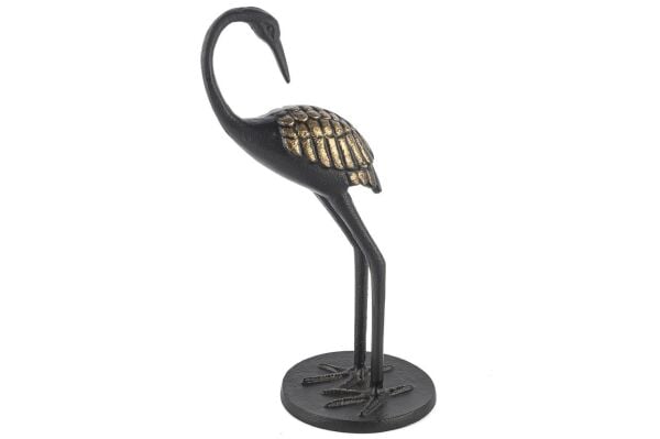 Mikasa Moor Siyah Gold Flamingo Dekoratif Obje 13 x 26 cm