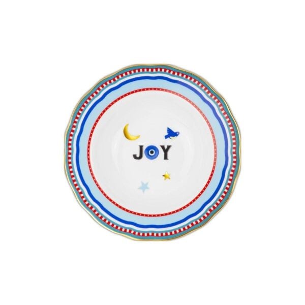 Baci Milano Mamma Mia Joy Yazılı Tabak 22 Cm