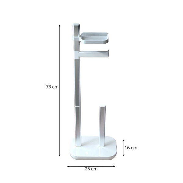 Primanova Suı Tuvalet Kağıtlık-Beyaz