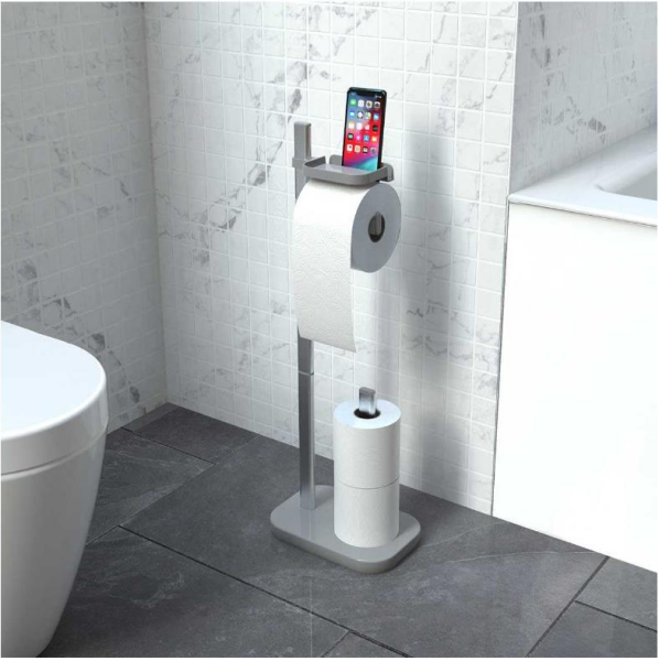 Primanova Suı Tuvalet Kağıtlık-Gri