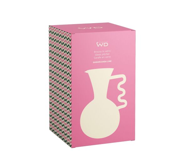 Easy Life Cam Sürahi - Pembe 1,5L - 102404676001