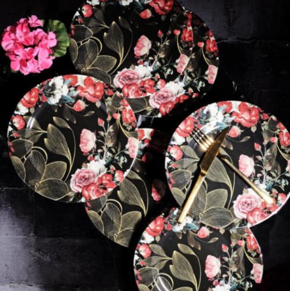 Kosova SRV-0009 Yuvarlak Servis Tabak 26 Cm Lady