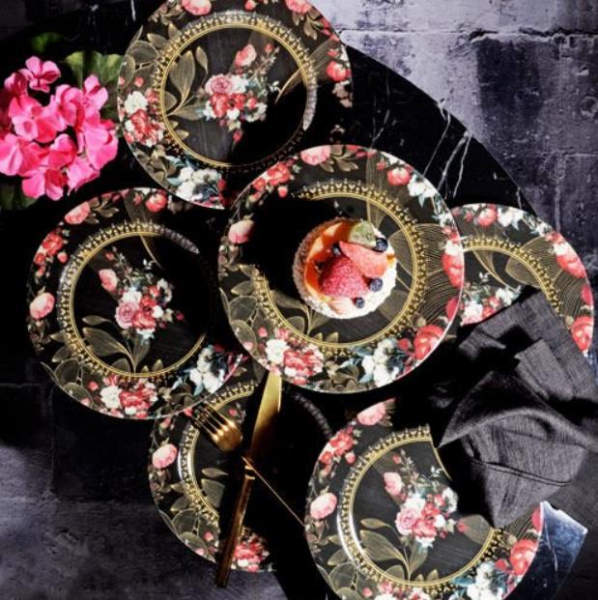 Kosova PST-0009 Yuvarlak Pasta Tabak 20 Cm Lady