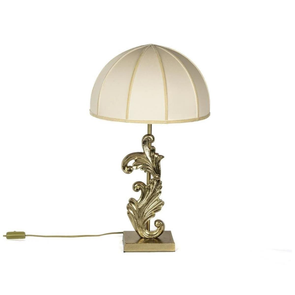 Mikasa Moor Krem Şapkalı Twig Antik Gold Abajur 37x65cm