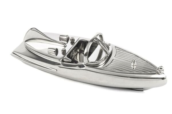 Mikasa Moor Gümüş Tekne Dekor Obje 32x12x10 cm