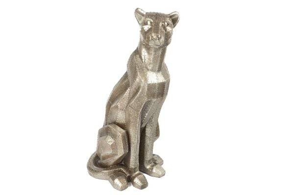 Mikasa Moor Bronze Leopar Resin Obje 35x50x80 cm