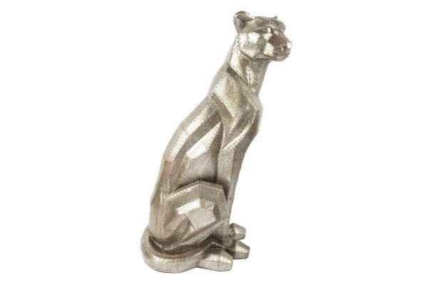 Mikasa Moor Bronze Leopar Resin Obje 35x50x80 cm