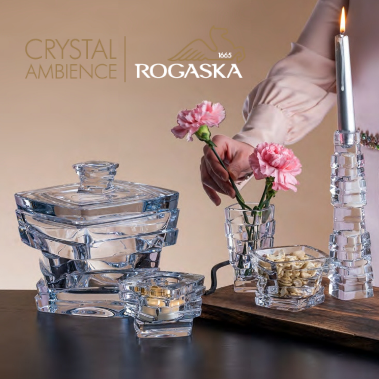 Rogaska: Kristalin Zarafeti Sofranızda