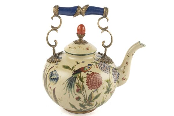 Mikasa Moor Porselen Dekor Çaydınlık 25x20x26 cm-Bej