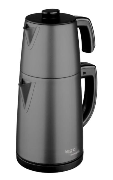 Leggno GRM102STMBK Gourmet Pro Çay Makinası-Siyah