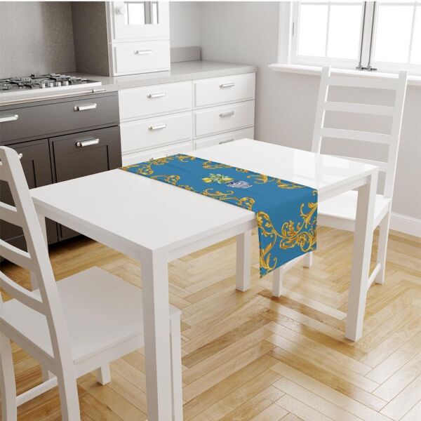 Adawal Blue Lemon Runner 140x45cm Runner Tr128