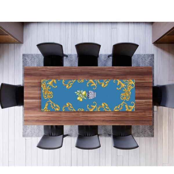 Adawal Blue Lemon Runner 140x45cm Runner Tr128