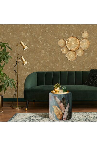 Adawall Tropikal Yaprak Tasarımlı Puf
