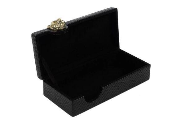 Mikasa Moor  Kaplan Siyah Kutulu 14x31x8 cm