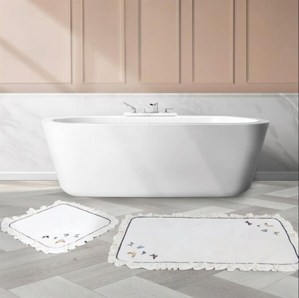 Nazik Home Laura 2'li Paspas Seti Krem 70X120