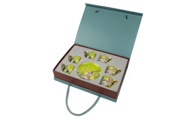 Mikasa Moor Garden Yeşil 6 lı Kahve Fincanı Seti 100CC