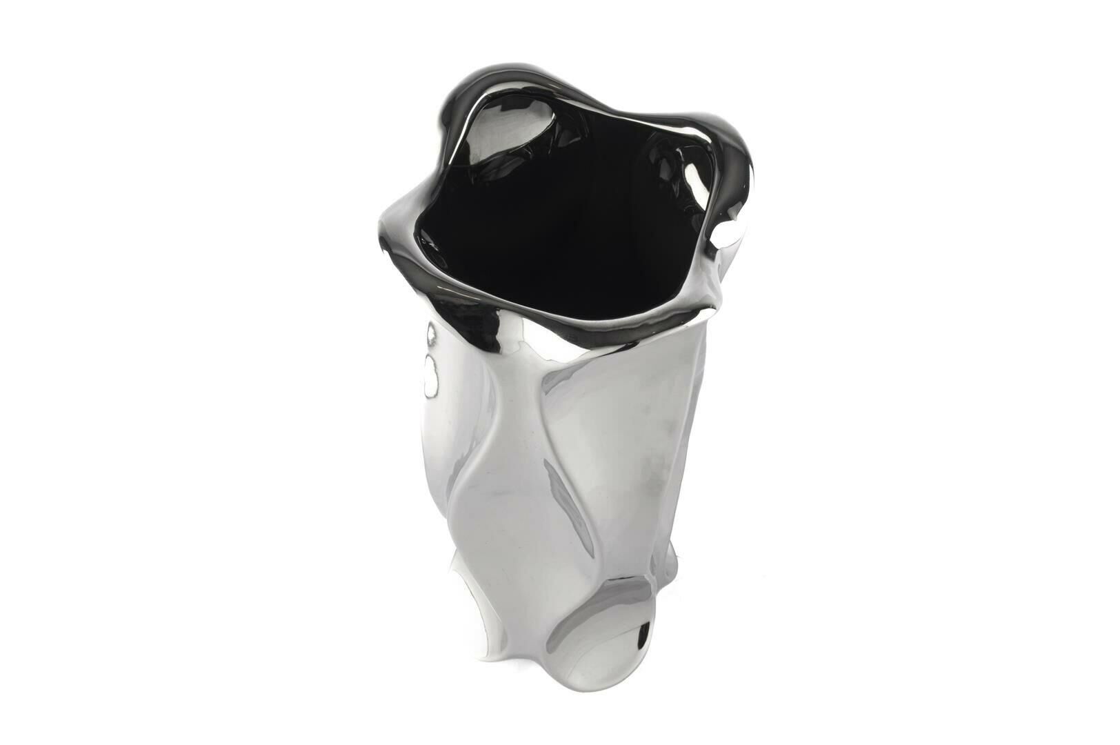 Mikasa Moor Gümüş Pors Vazo 15x41 cm