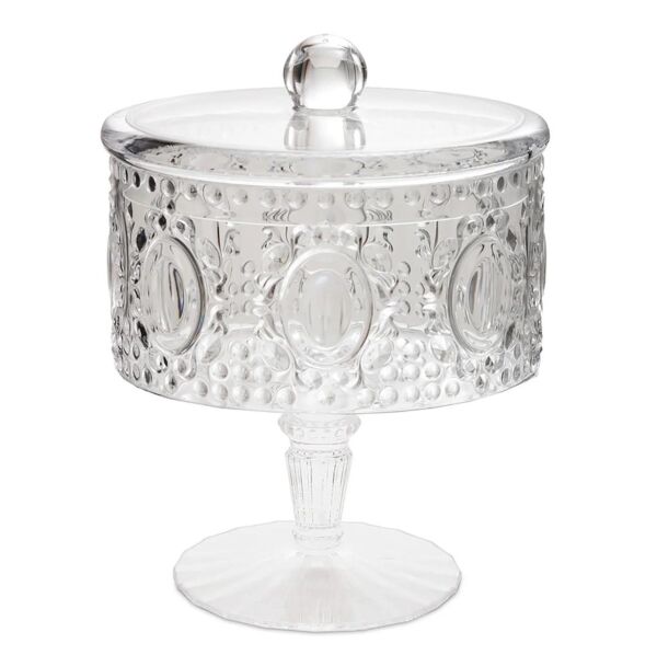 Baci Milano Baroque Rock Cake Mini Şekerlik Şeffaf