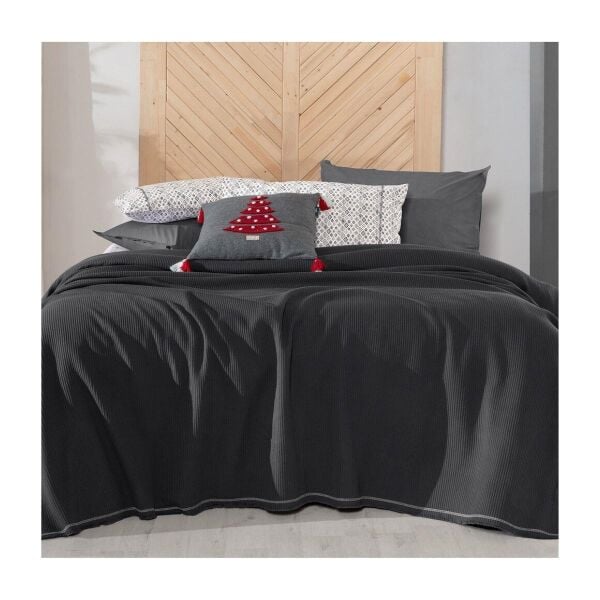 Sarev Abel Pike Takımı 1 Yastık-Gri