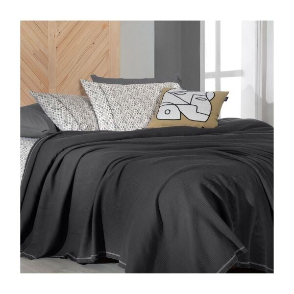 Sarev Abel Pike Takımı 1 Yastık-Gri