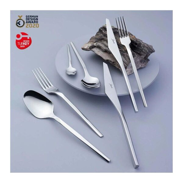 Jumbo 5100 Quartz 84 Parça 12 Kişilik Çelik