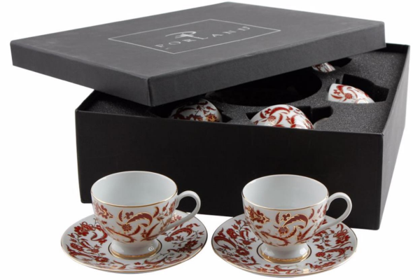 Porland Naturalist Çay Fincan Takımı 12 Parça