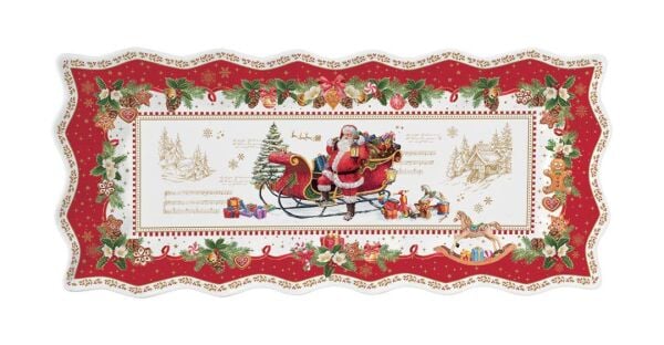 Easy Life Porselen Servis Tabağı 40cm x 18cm