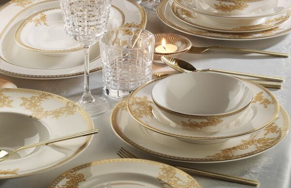 Royal Canterbury Liberty Gold 72 Parça Yemek Takımı