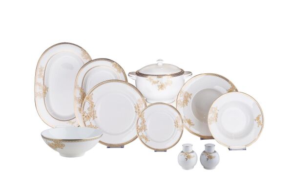 Royal Canterbury Liberty Gold 72 Parça Yemek Takımı